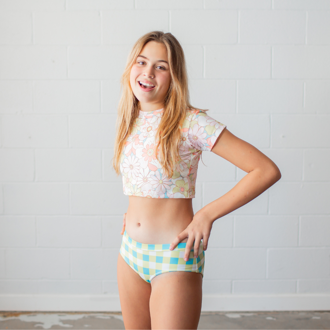 Girls Southern Stars Rashie Swimwear Set Teen-Tween Sustainable